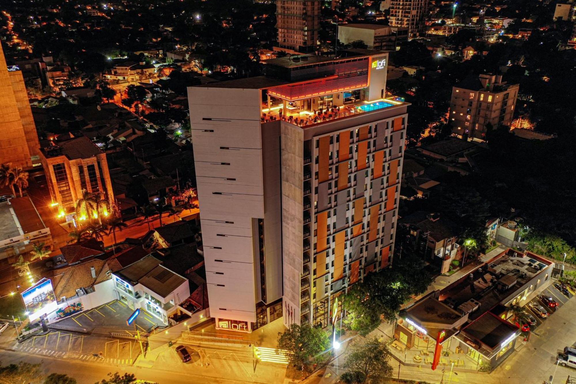 Hotel Aloft Asunción Exterior foto