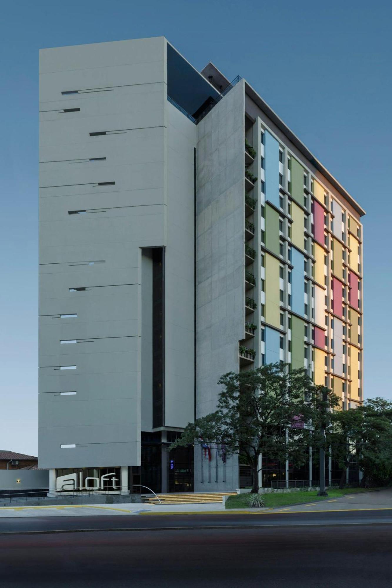 Hotel Aloft Asunción Exterior foto